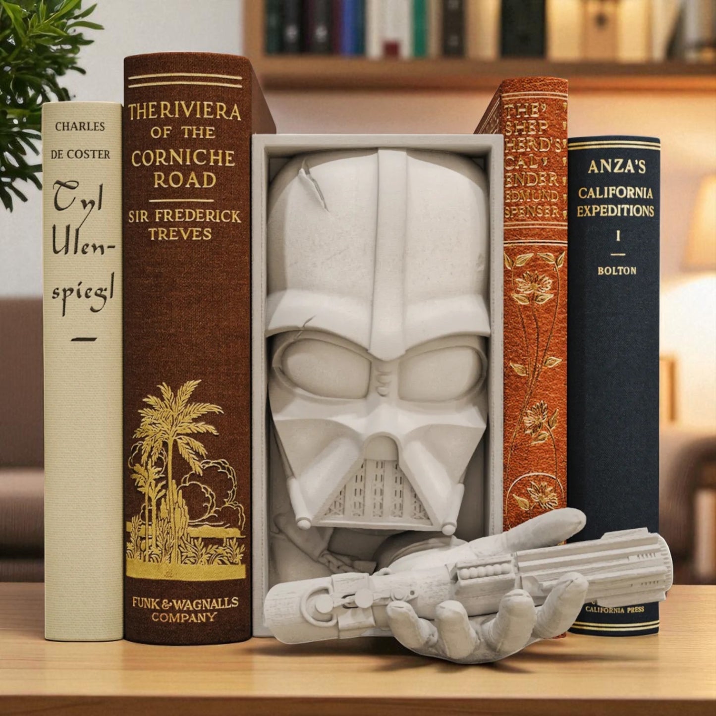 Darth Vader Book Nook and Wall Mount