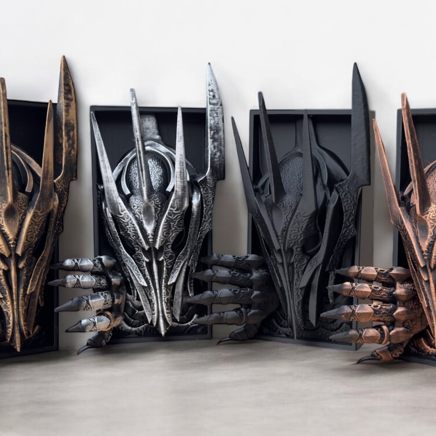 Sauron Lord of the Rings Book Nook – Hand-Painted LotR Inspired