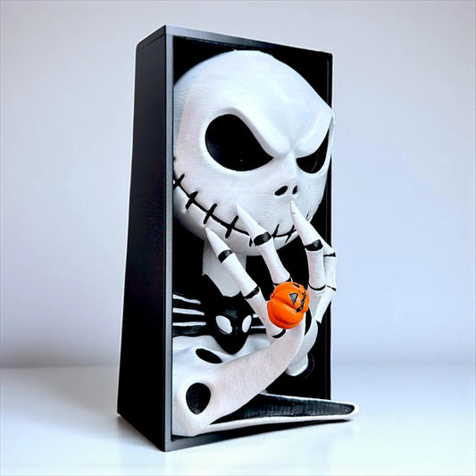 Skeleton Nightmare Book Nook: Spooky Halloween For Book Lover Gothic Christmas