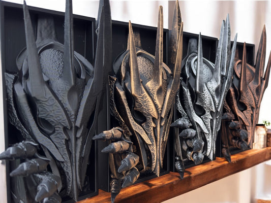 Sauron Lord of the Rings Book Nook – Hand-Painted LotR Inspired