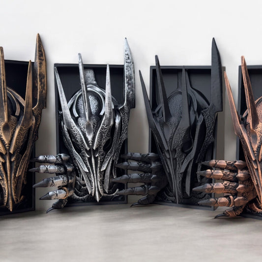 Sauron Lord of the Rings Book Nook – Hand-Painted LotR Inspired