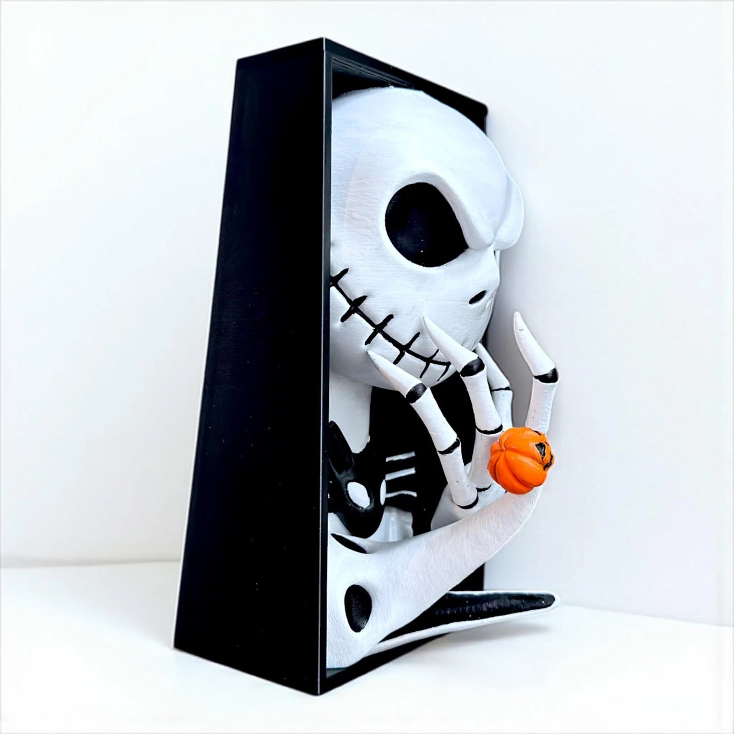 Skeleton Nightmare Book Nook: Spooky Halloween For Book Lover Gothic Christmas